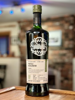 Caol Ila SMWS 53.451 (11 year - Mar. 2012) "Particle accelerator" - After 7 years in an ex-bourbon hogshead, transferred to a 1st-fill Spanish oak ex-Oloroso hogshead - 55.8% ABV