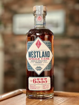 Westland Distillery Cask # 6333 Single cask release, cask strength 8 year (ex-Petite Syrah cask) 61.3% ABV