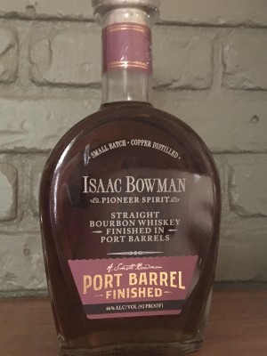 A. Smith Bowman  Isaac Bowman bourbon port finished nas