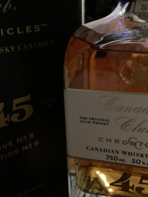 Canadian Club (Hiram Walker) Chronicles Issue No. 05 - The Icon, Aged 45 Years  ABV 50% / 750m