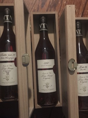 Vallein Tercinier Lot 89 Trés Vieux Cognac Fins Bois bottled 2021 Brut de Fût 48.5% abv.