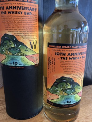 knockdhu 10YO 10th Anniversary of The Whisky Bar in Oslo