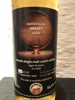 HP Orkney islands Single Malt