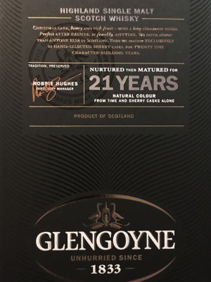 Glengoyne 21 Year Old Sherry Cask 43% abv