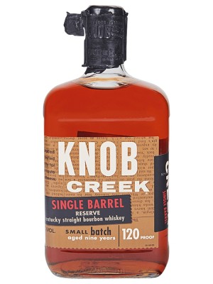 Knob Creek Single Barrel Reserve 9 Year Old
