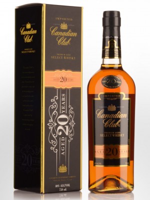 Canadian Club 20 Year Old Bottled for Australia (in Frankfort, Clermont, KY) Newly opened 2014 L4251