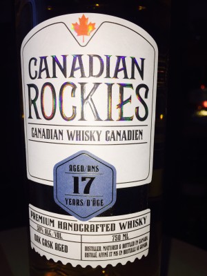 Canadian Rockies 17YO 50% abv