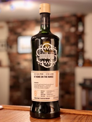 Ben Nevis SMWS 78.62 (8 year - Nov. 2013) "At home on the range" - After 4 years in an ex-Oloroso butt, transferred to a 2nd-fill PX butt - 66.9% ABV.