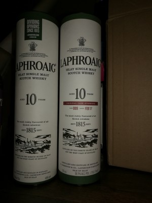 Laphroaig Cask Strength 10 Year Old