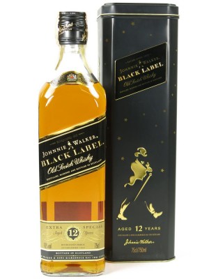 Johnnie Walker 12 Year Old / Black Label / Bot.1980s