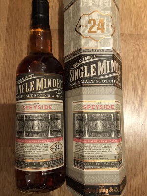 Douglas Laing Single Minded Speyside 24 YO