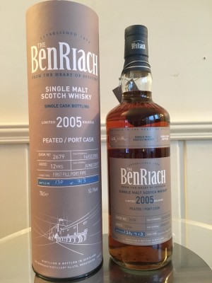 BenRiach 2005 Peated / Porter cask