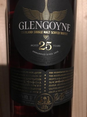 Glengoyne 25 YO 48% abv. 2021 release