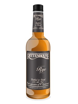 Rittenhouse Bottled In Bond Straight Rye / 100 Proof