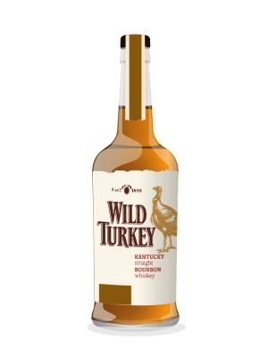 Wild Turkey Var. 101 & 43.4% bottles