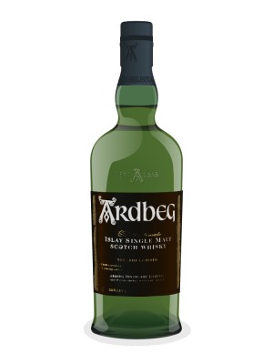 Ardbeg 10 Year Old bottled 1980s Clear Glass Bottle