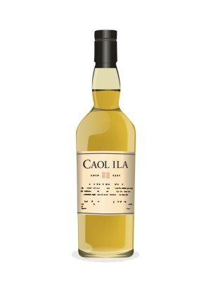 Caol ila 15 Year Old 22ct Gold Ceramic Jug