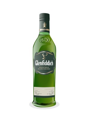 Glenfiddich 8 Year Old bottled 1970s