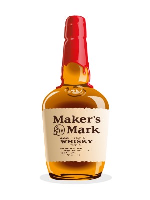 Maker's Mark (Red Yellow Wax)