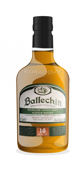 Ballechin 10 Year Old - Heavily Peated