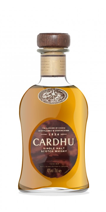 Cardhu 12 Year Old bottled 1970s for Italy