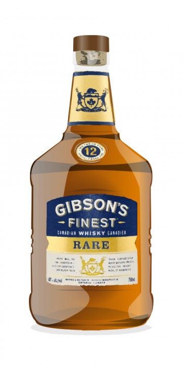 GIBSONS WHISKY Finest Rare 18 Years is a consistently brilliant example of the effect of Canadian climate on long aged whisky. 