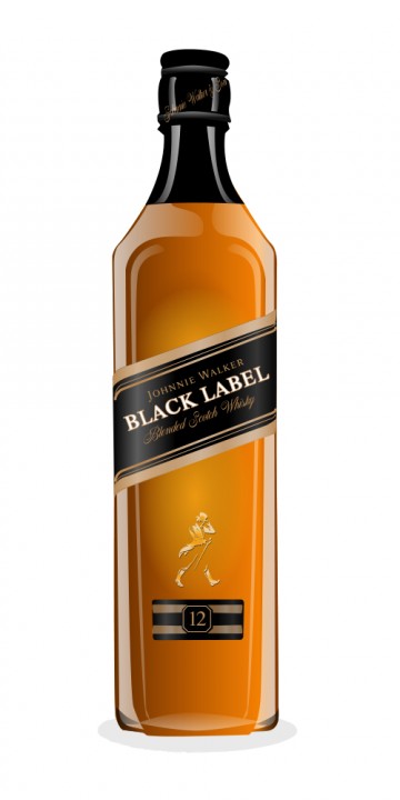 Johnnie Walker Black Label Blended Scotch 12 Year Old