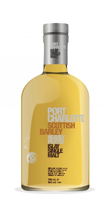 Bruichladdich Port Charlotte Scottish Barley Heavily Peated Islay Single  Malt Scotch Whisky 750ml - Buster's Liquors & Wines