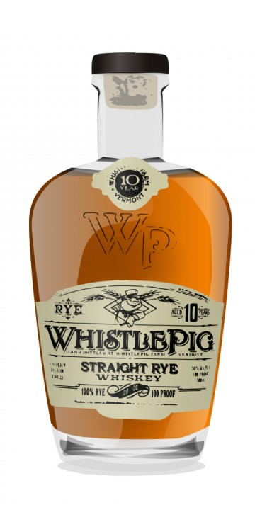 WhistlePig 10 Year Old Straight Rye Whiskey