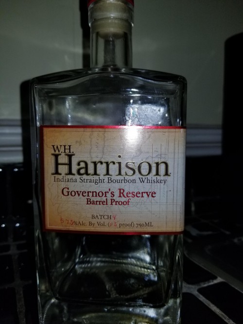 Tipton Spirits W. H. Harrison Governor's Reserve