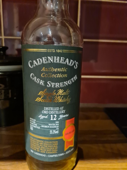 Glen Ord Authentic Collection 12 year old single cask