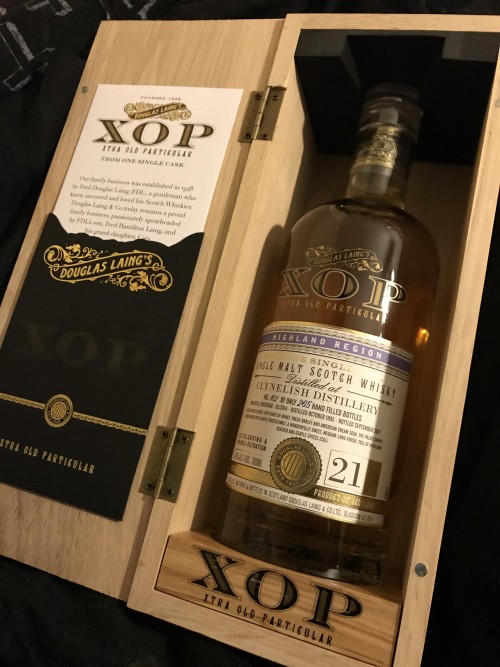 XOP CLYNELISH 21 YEARS OLD 