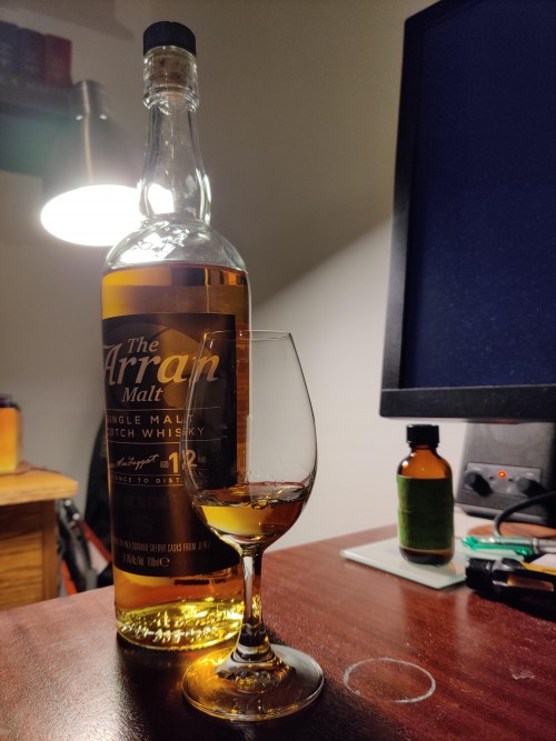Arran James MacTaggart Master of Distilling II - The Man with the Golden Glass - 12 Year 2006