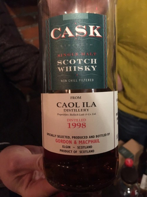 Cask Strength Caol Ila 1998 (Gordon & Macphail)