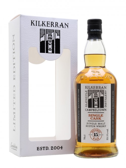 Kilkerran 15 Year Old Single Cask, Bourbon Wood