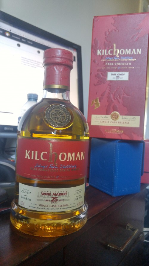 Kilchoman KWM 10 yr 25th Anniversary Bottling
