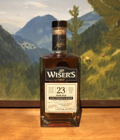 J. P. Wiser's 23 YO Cask Strength