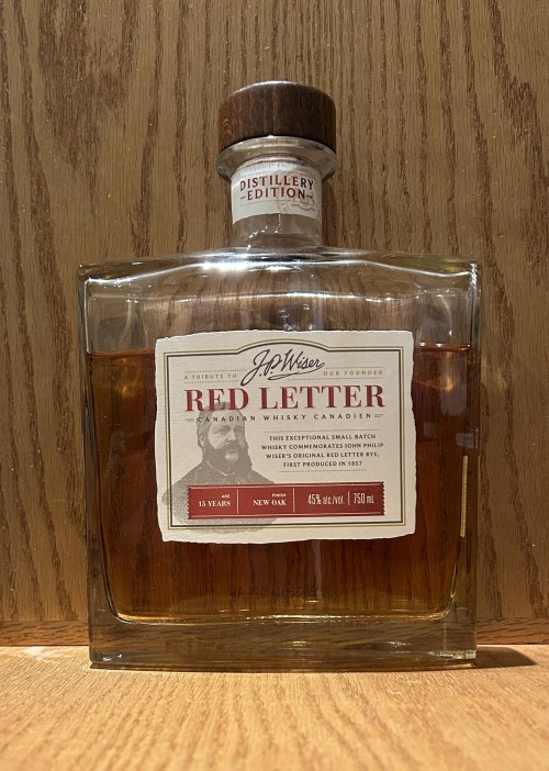 Wiser's Red Letter 15 YO 2020 Distillery Exclusive