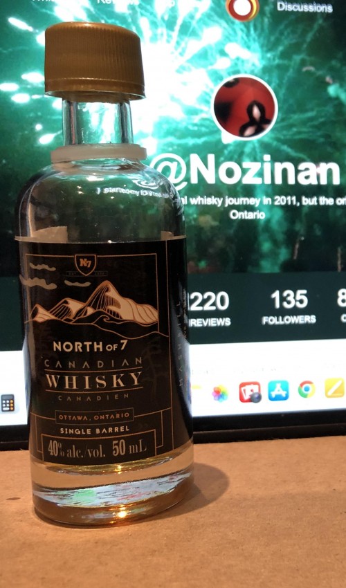 North of 7 Single Barrel Canadian Whisky