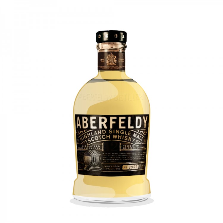 Aberfeldy 17 Year Old 1996 Cadenhead Small Batch