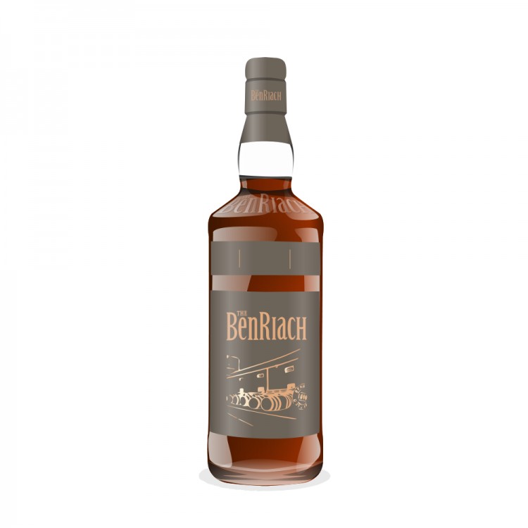BenRiach 1975 33 Year Old Peated Port Cask 4450