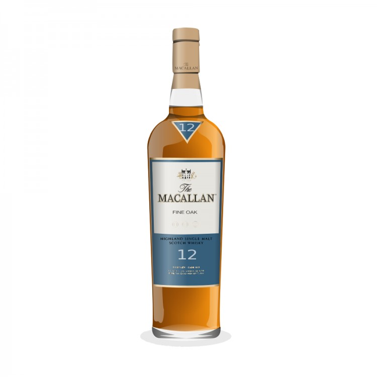 Macallan 12 Year Old fine oak