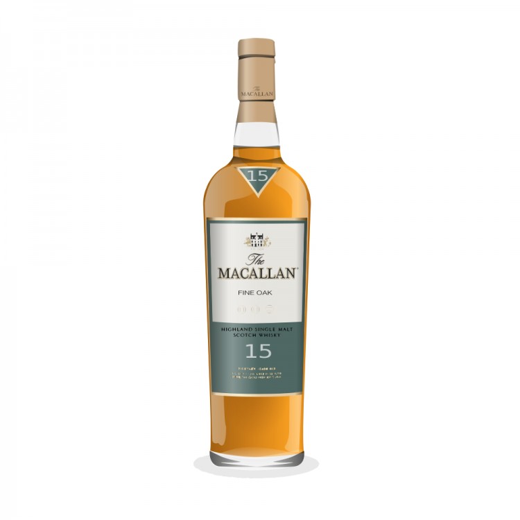 Macallan 15 Year Old Fine Oak