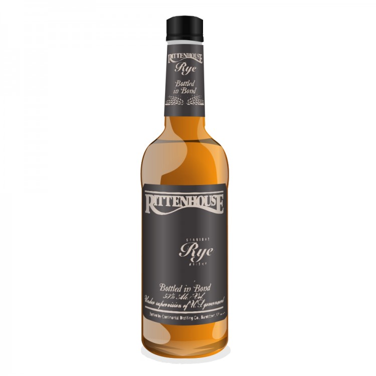 Rittenhouse Straight Rye 100 Proof