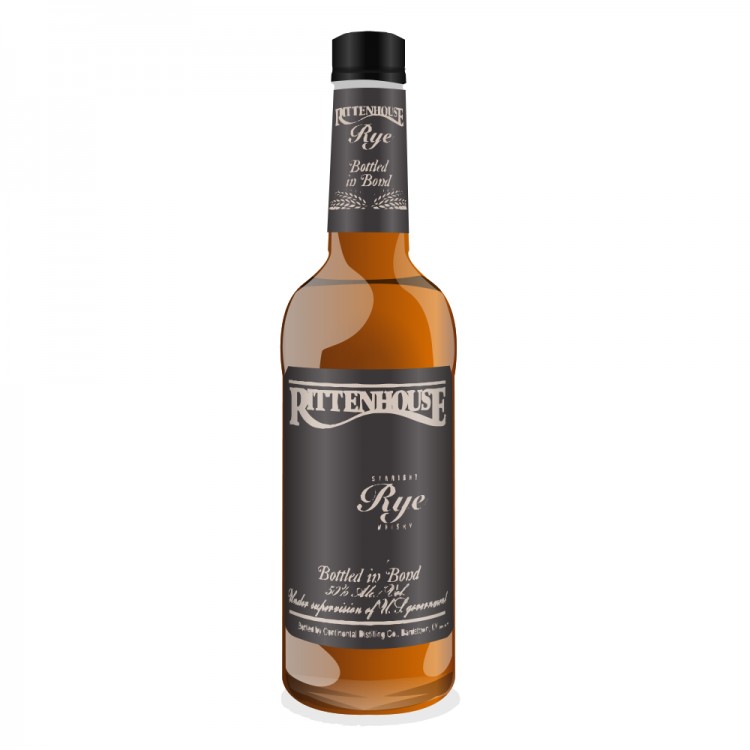 Rittenhouse Straight Rye 100 Proof