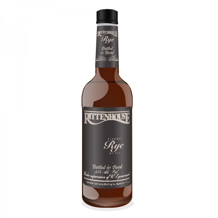 Rittenhouse Straight Rye 100 Proof