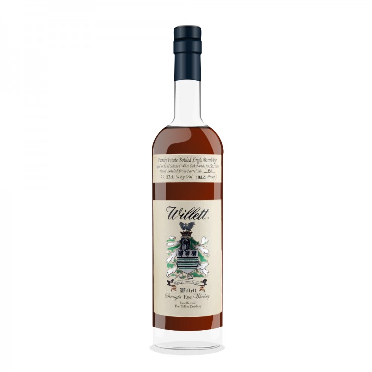 Willett Family Estate Straight Rye Whiskey 4 Year old