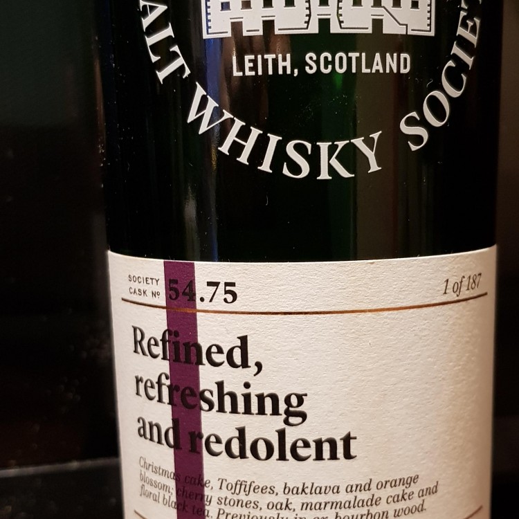 Aberlour SMWS 54.75 Refined, refreshing and redolent