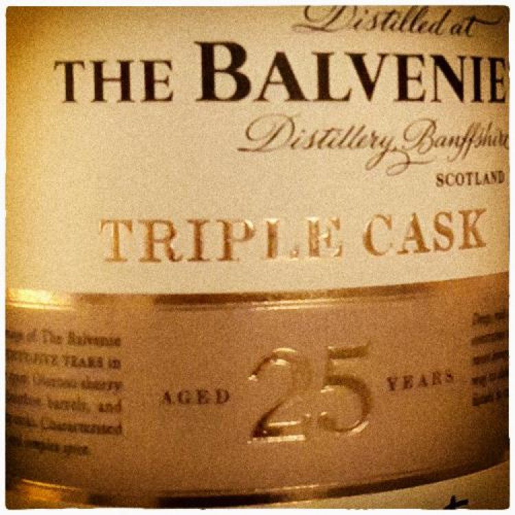 Balvenie 25 Year Old Triple Cask