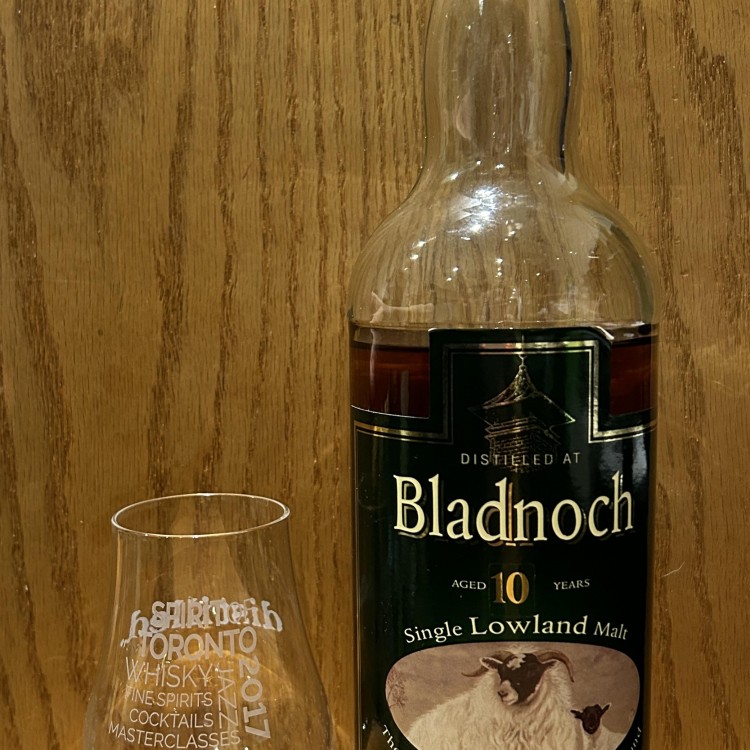 Bladnoch 10 Year Old Sheep Label
